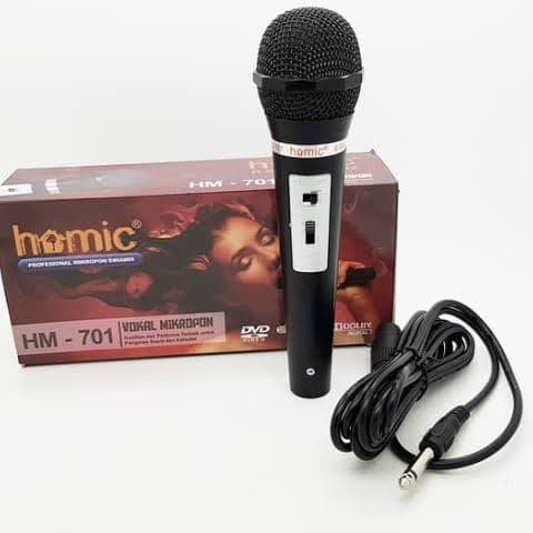 COD MIC MICROPHONE PROFESSIONAL HOMIC HM-701 / MIC KARAOKE HOMIC HM-701 / MIC MURAH HOMIC HM-701