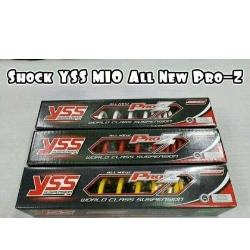 Shock Belakang Yss Type Pro ZR All New Series Original Ready Vario,Beat,Scoopy,Mio,Mio J,Fino Dll