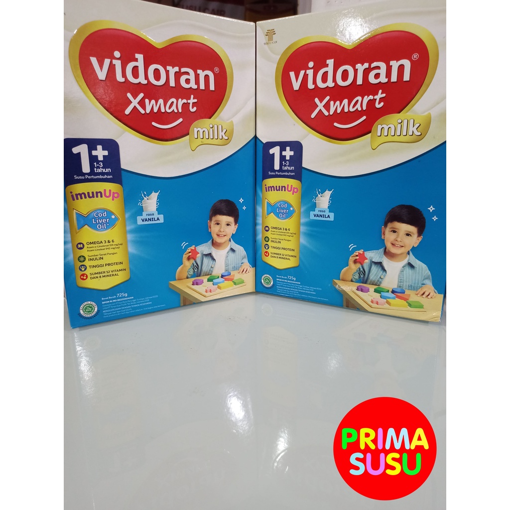 Vidoran Xmart 1+ 725 Gr, Madu, Vanila