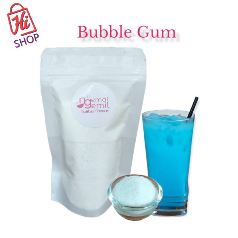 

Bubuk Minuman Rasa Bubble Gum Serbuk Minuman Kekinian Bubble Gum Powder Drink Kualitas Premium