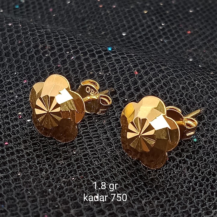 Anting Emas 17K - 1.8 gr Kadar 750 - 1242