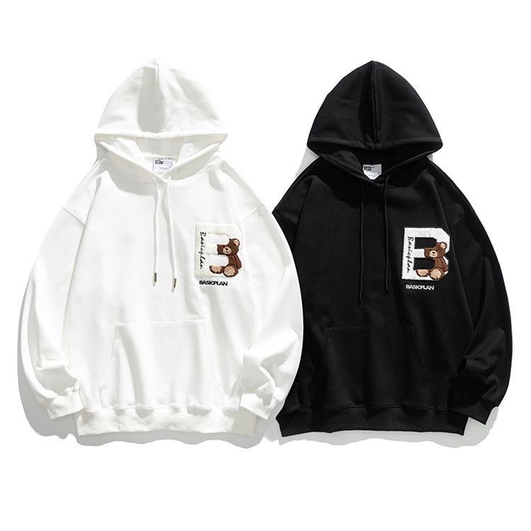 Hoodie Jacket Sweater Anak Laki Laki Cowok B FOR BEAR Switer Hoodie Jacket Anak Kecil Remaja Cewek C