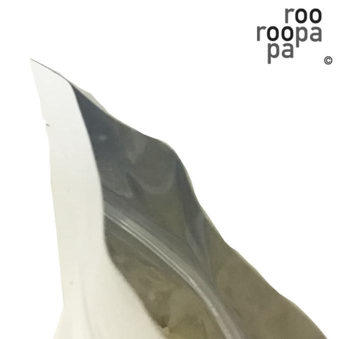 

12 x 18 Matte Putih / Packaging Bubuk / Plastik Klip / Kemasan Ada Zip