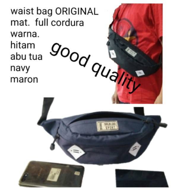 Waist bag modis elegan simple tas pingang slempang original rarido products