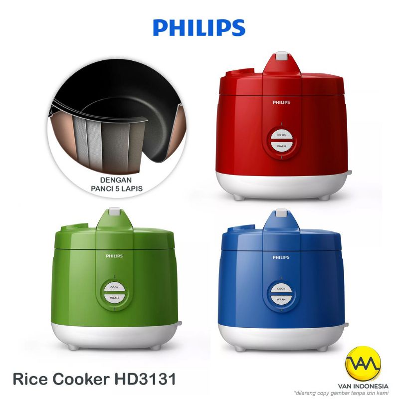 PHILIPS Magic Com | Rice Cooker bahan keramik HD 3131