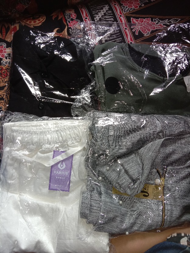 Tunik Kemeja Jumbo Wanita Ld 116