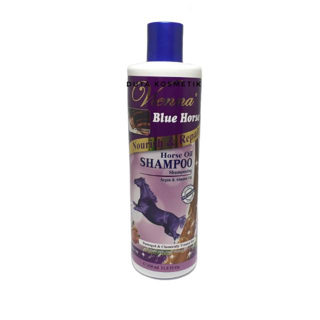 SHAMPO VIENNA BLUE HORSE NOUISH &amp; REPAIR BPOM