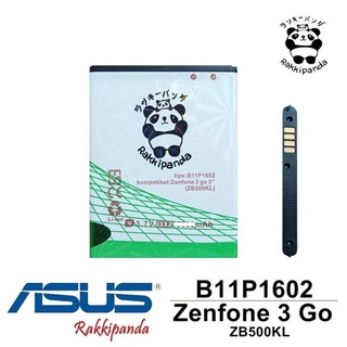 BATERAI RakkiPanda DOUBLE Power ZENFONE 2 5.5/ZE550ML,2 LASER 5.0/ZE500KL,2 LASER 5.5/SELFIE