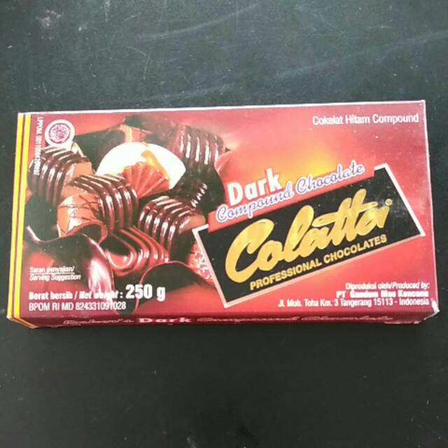 

Colatta Dark coklat 250 gram