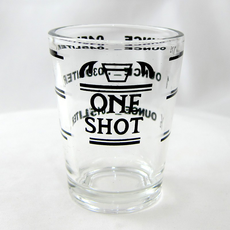 Espresso Shot Glass measure 15 ml 30 ml and 45 ml