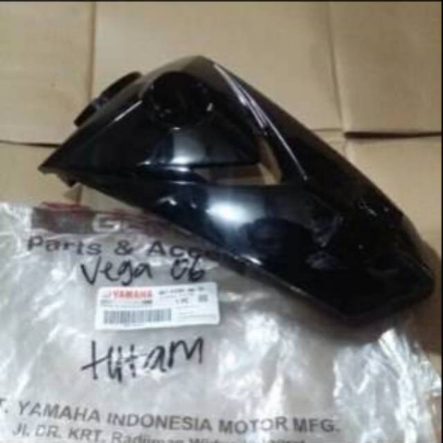 tameng panel depan kecil vega r new 2006 hitam orisinil ygp