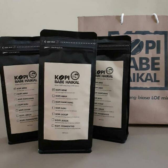 Kopi Babe Haikal - Kopi Wine/ kopi gayo/ kopi aceh/ kopi kekinian/ kopi murah/ kopi sehat