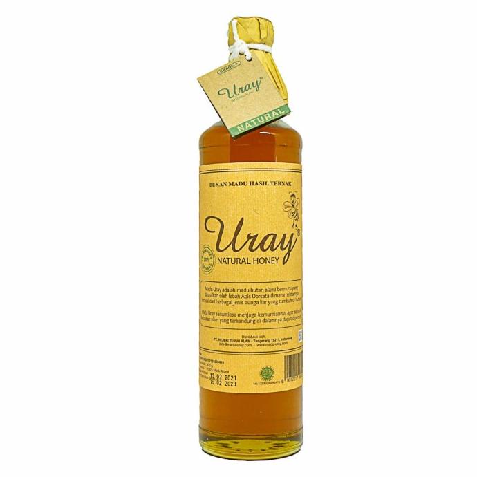 

[COD] Madu Uray 100% Raw Natural Honey 640ml 875gr Madu Hutan Alami [COD]