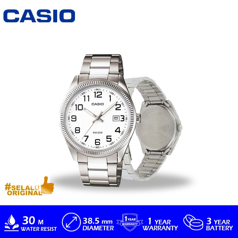 Casio General MTP-1302D-7BVDF / MTP1302D7BVDF / MTP-1302D Original