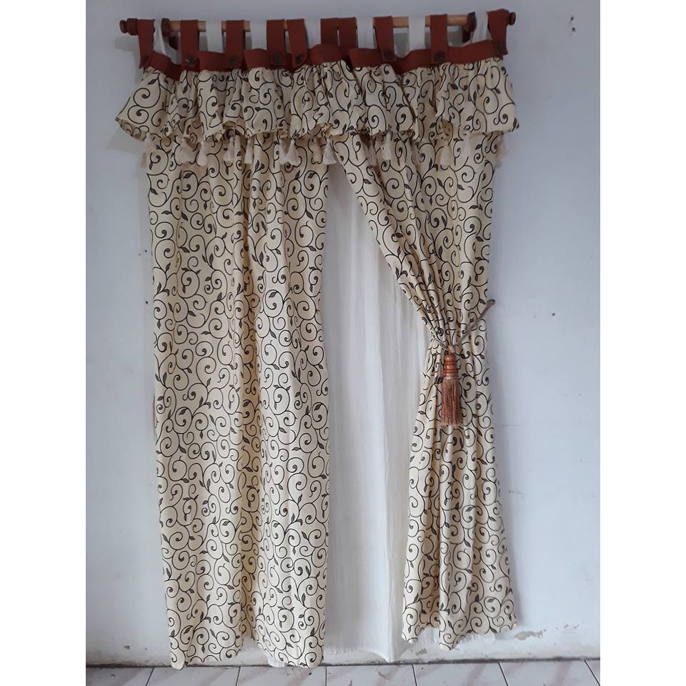 gorden minimalis korden karakter tirai shabby motif untir gorden minimalis korden karakter tirai shabby motif untir
