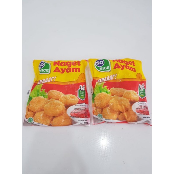 

So Nice Nugget Ayam 250gr