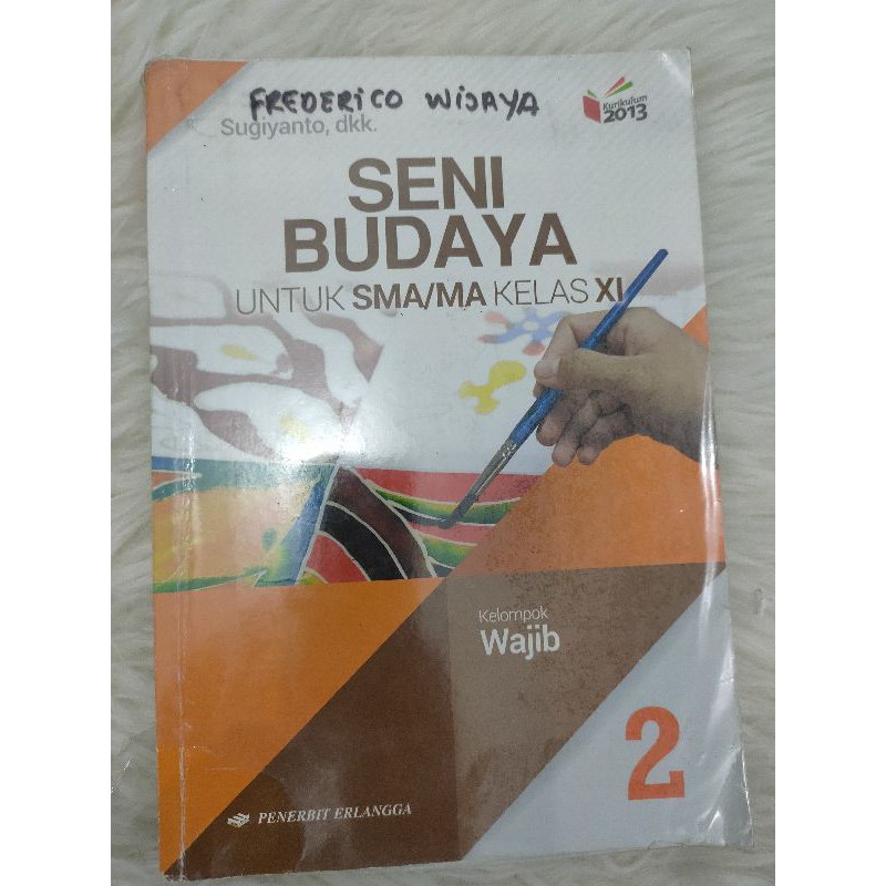 buku pelajaran Seni SMA REVISI K13