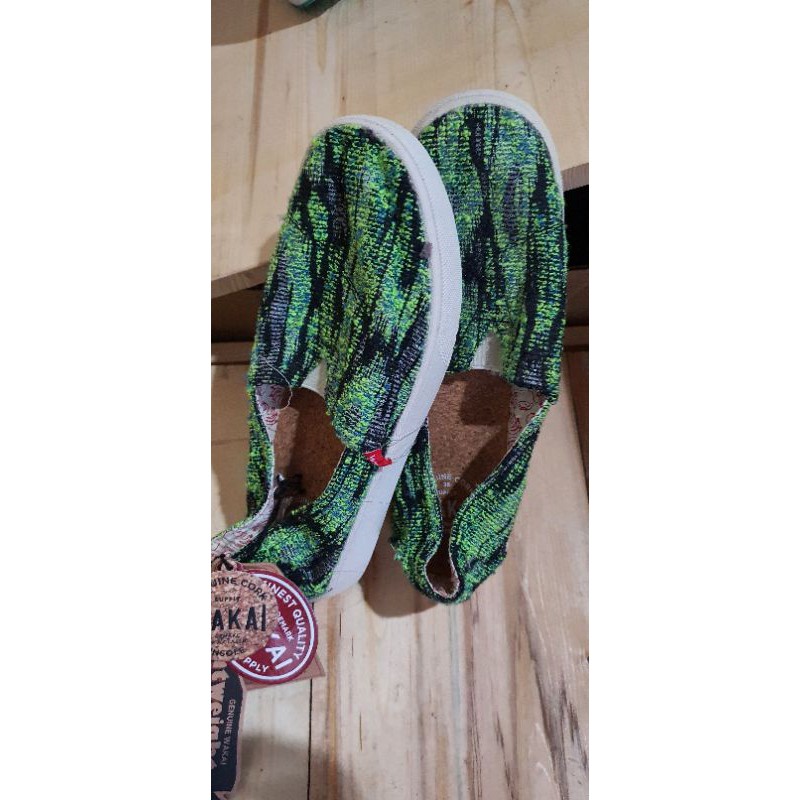 Wakai Hashigo Texture Green