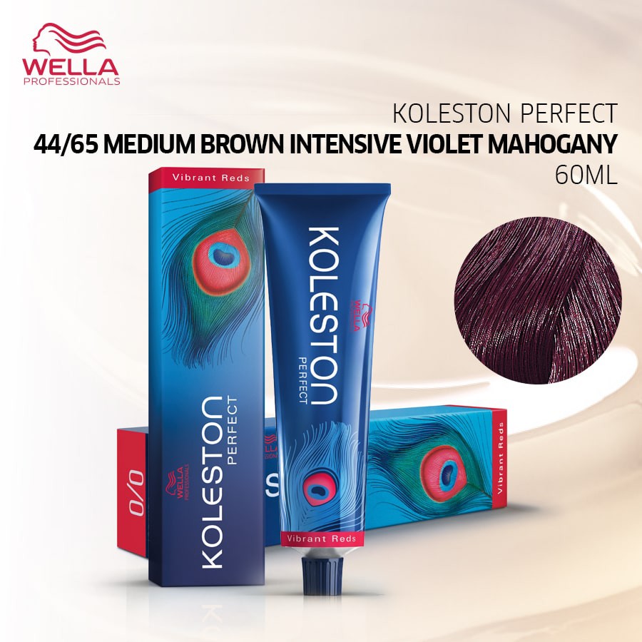 Wella Professionals Koleston Perfect 44/65 Medium Brown Intensive Violet Mahogany 60 mL  / Pewarna