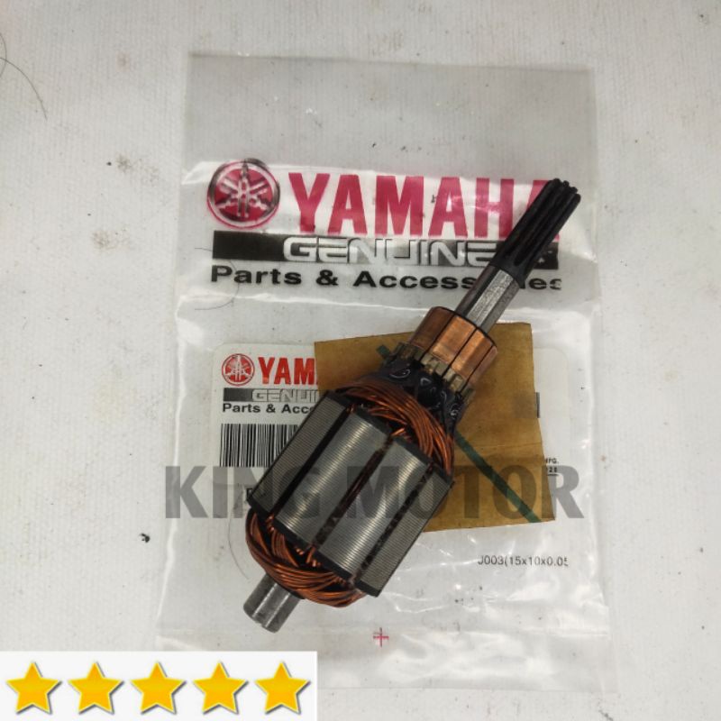 angker dinamo stater Vega ZR Jupiter Z1 MX king wr 155 R15 new armature dinamo stater asli