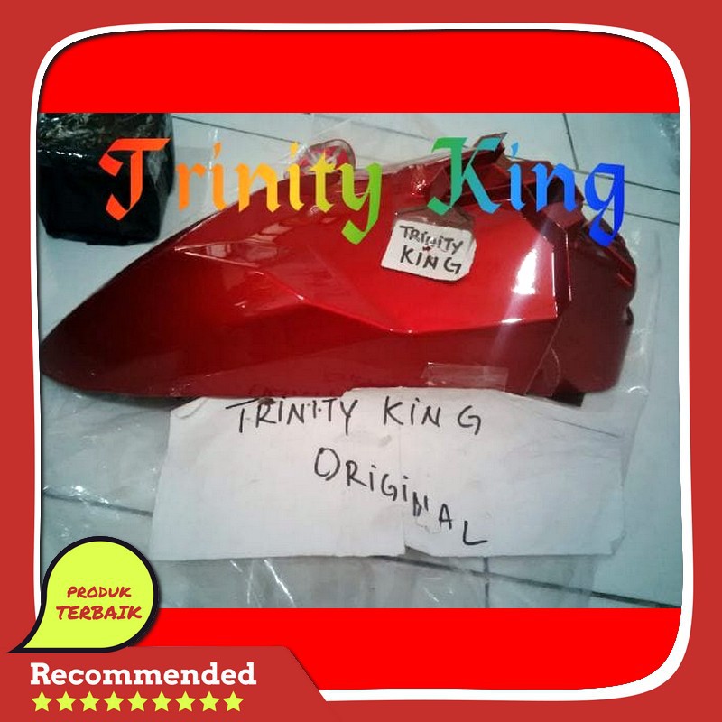 sparepart spakbor depan motor yamaha mio m3 125 ori asli original warna merah