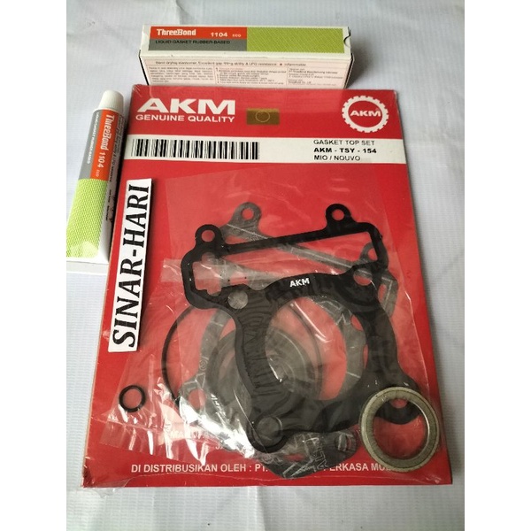 TOP SET GASKET KIT MIO /NOUVO YAMAHA,MIO SPORTY , SMILE , NOUVO OLD