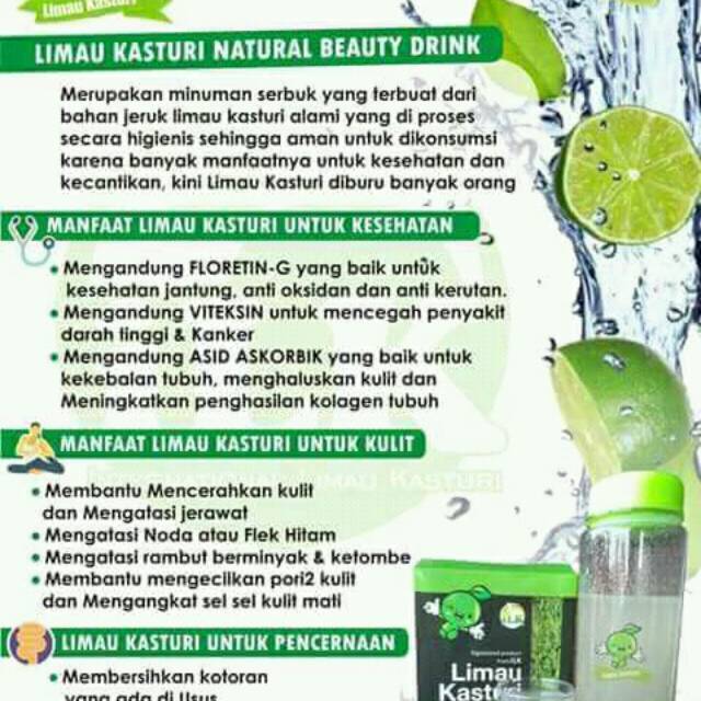 

limau kasturi 4 box