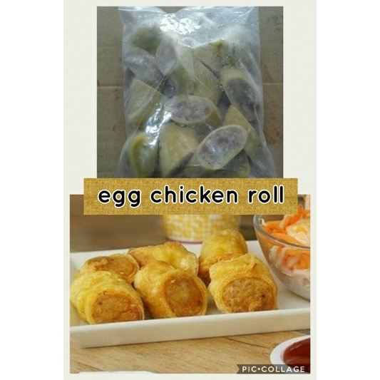 

Egg Chicken Roll Ala Bento