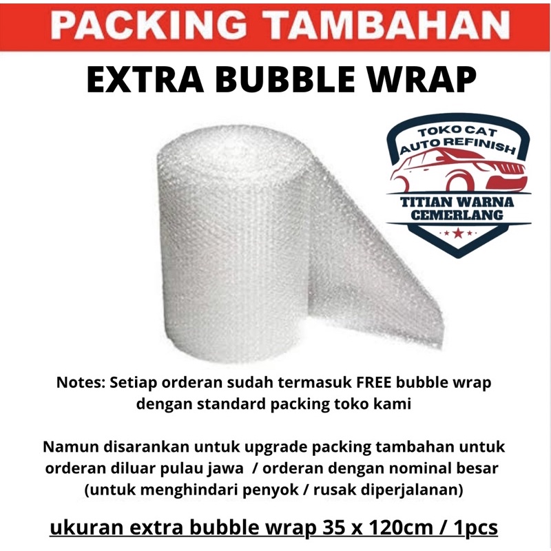 

EXTRA BUBBLE WRAP