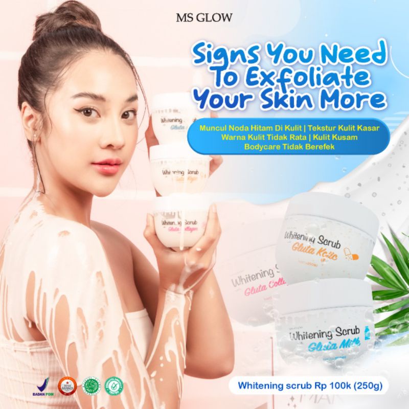 Ms Glow Whitening Body Scrub