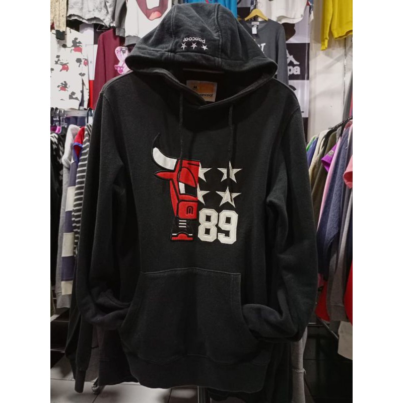 Hoodie pancoat art bulls second original