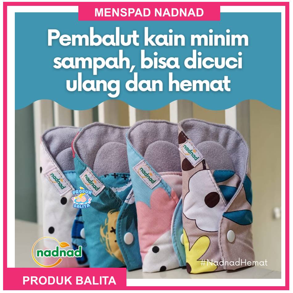 Menspad Night NadNad by Sakina Pembalut Kain Cuci Ulang Murah ECER