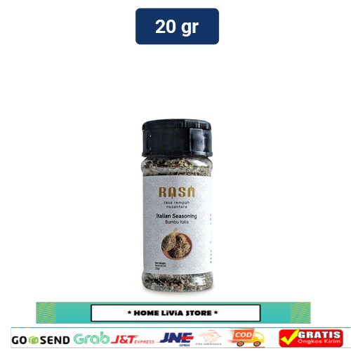 

Rasa Rempah Nusantara Italian Seasoning / Bumbu Italia 20gr