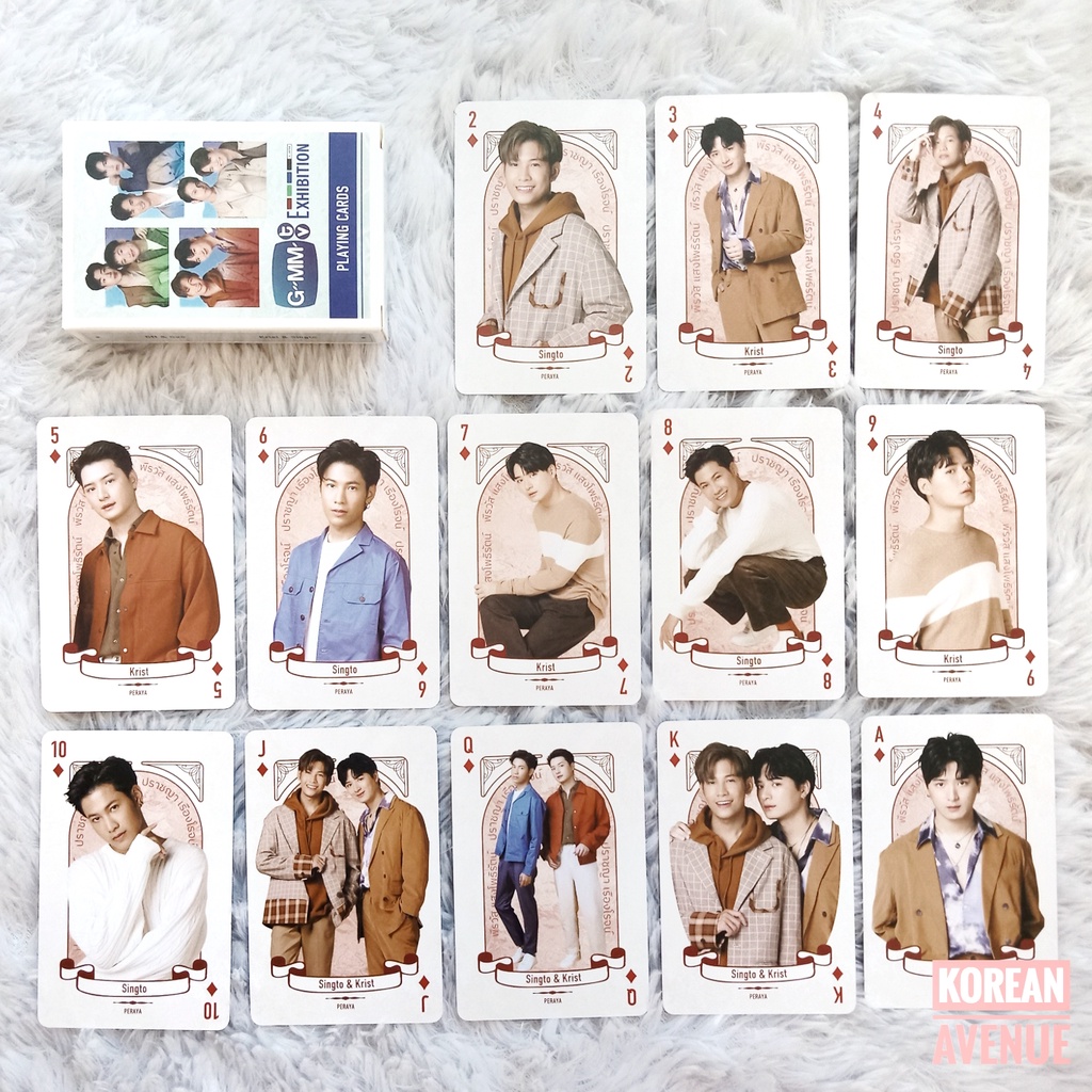 [Official] SingKit - Playing Card GMMTV Japan Exhibition Photocard - Singto Krist