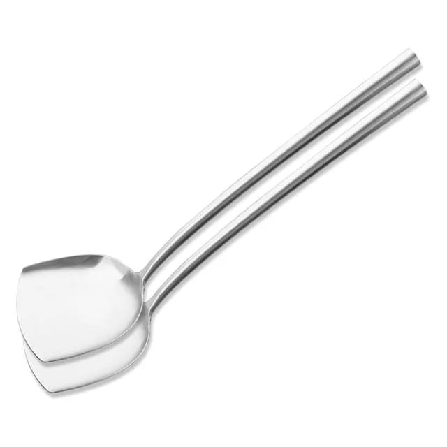 Spatula Sutil Sodet Stainless Steel Spatula Masak Penggorengan Gagang full Stainless Steel Anti Karat Multifungsi