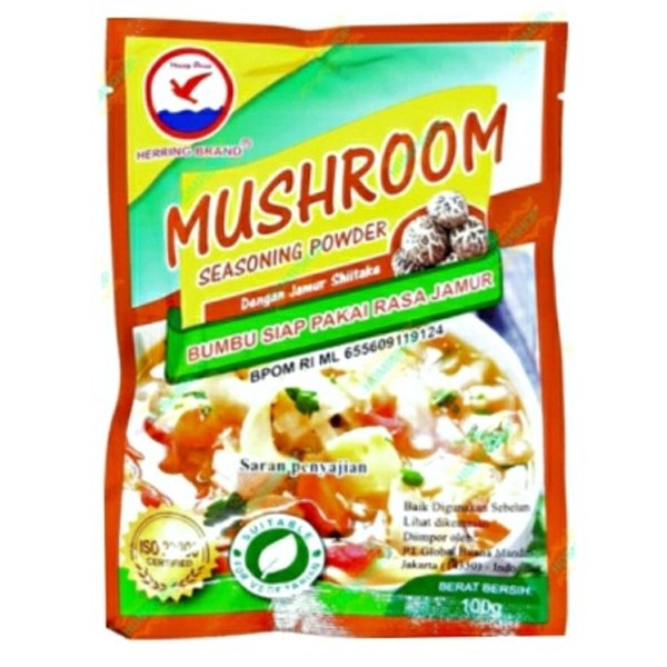 Mushroom Seasoning Powder Bumbu Siap Pakai Rasa Jamur Vegetarian (200gr)