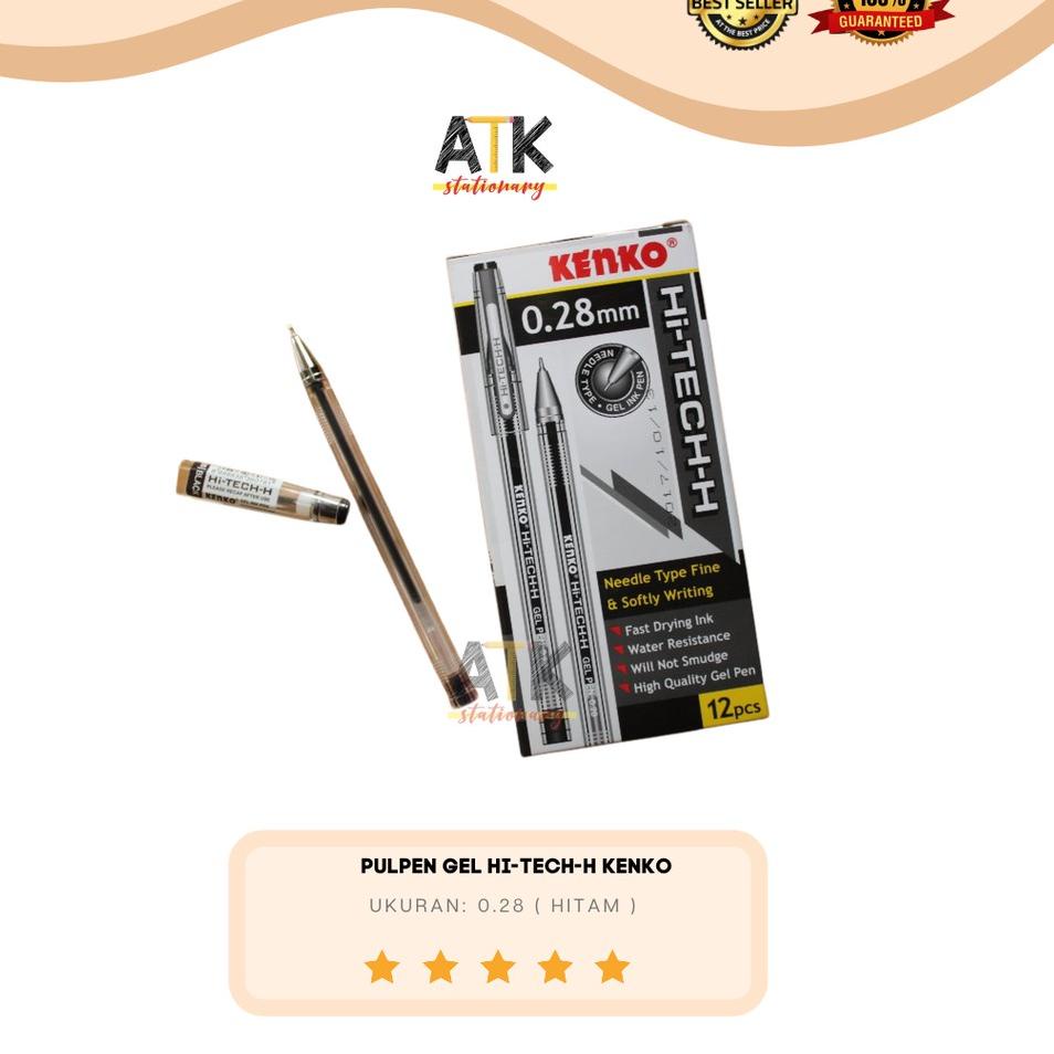 

Recomend Pulpen Gel Hi-Tec-H Kenko atk !