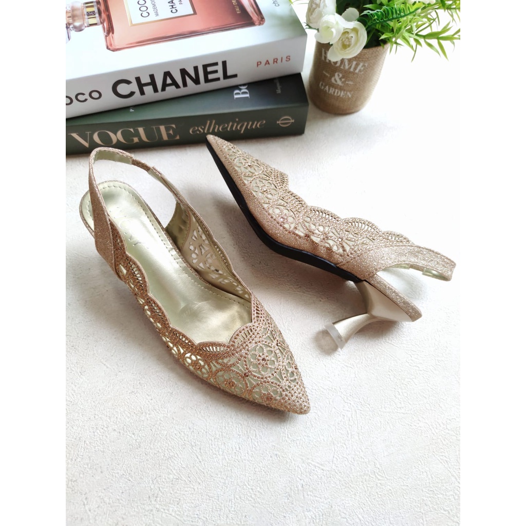 IVORY Sepatu Wanita Heels Pesta X28-TL161