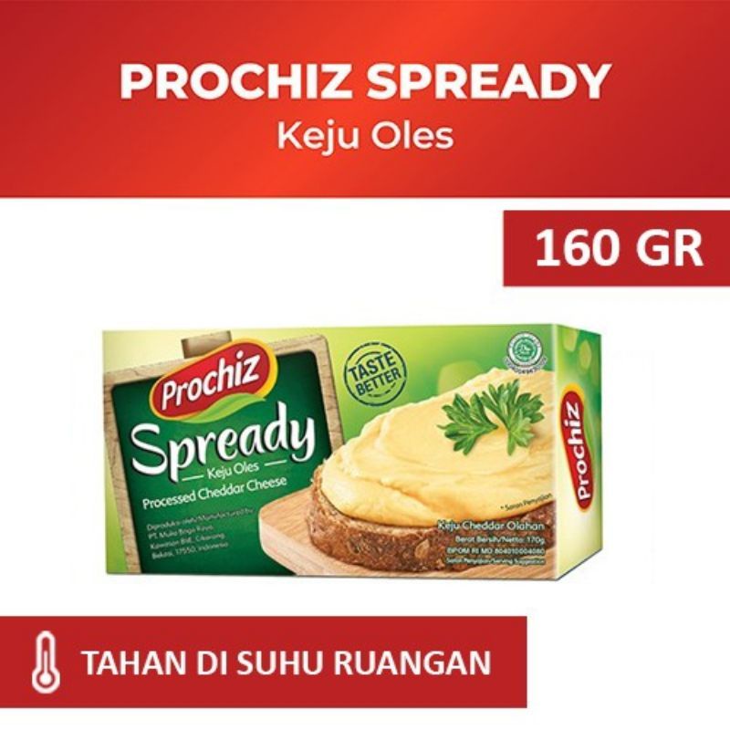 Jual Keju Prochiz Spready 160gr // Keju Prochiz Oles // Keju Oles ...