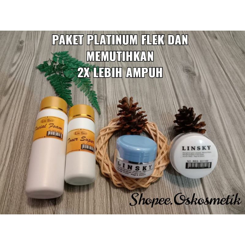 PAKET PLATINUM ISI 4 LINSKY BIRU ORIGINAL