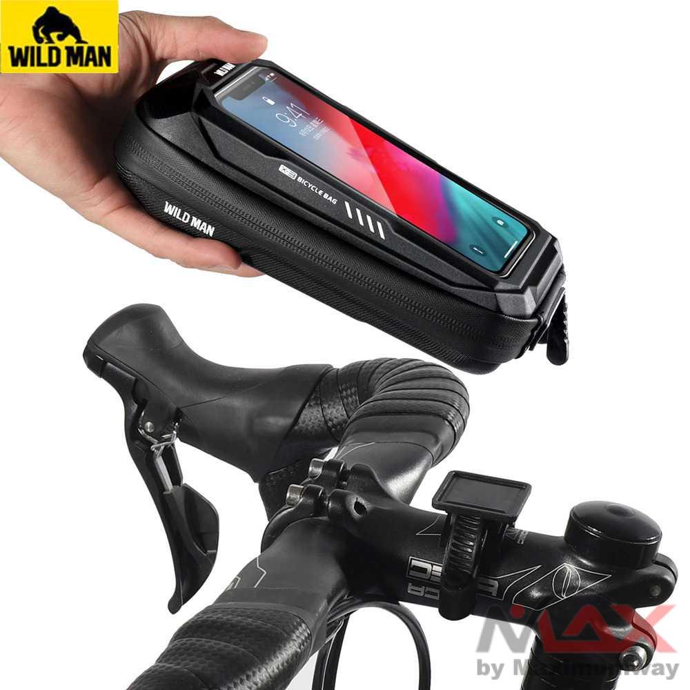 Holder HP Motor / Sepeda Anti air Smartphone Case Handlebar Waterproof