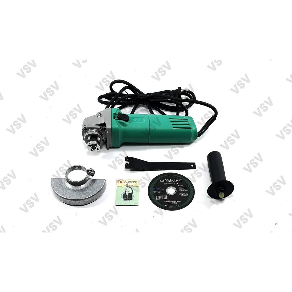 DCA Mesin Gurinda Tangan 4&quot; ASM03-100A Angle Grinder 4&quot; 100mm