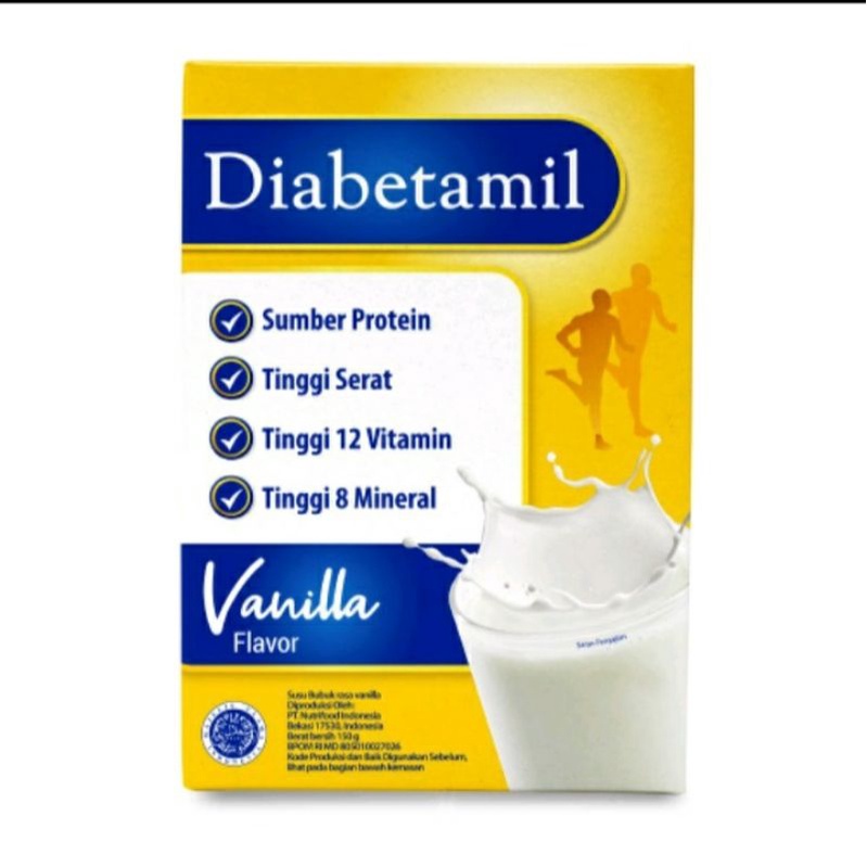 

SUSU DIABETAMIL MILK VANILLS 150 GR