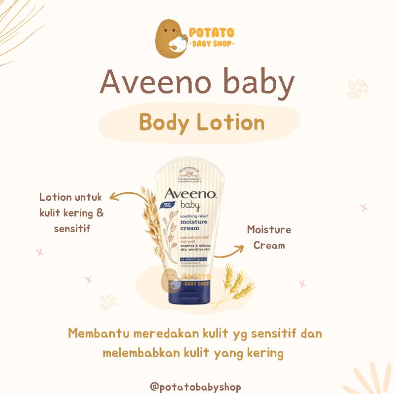 Aveeno Baby - Soothing Relief Moisturizing Cream