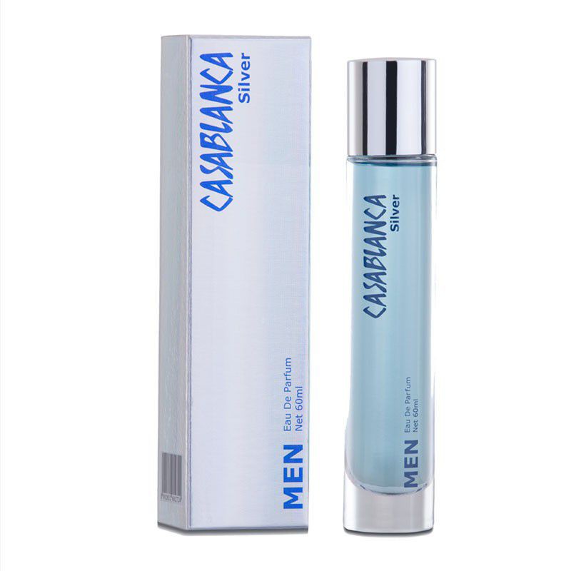 CASABLANCA SILVER EAU DE PARFUM MEN 60ML