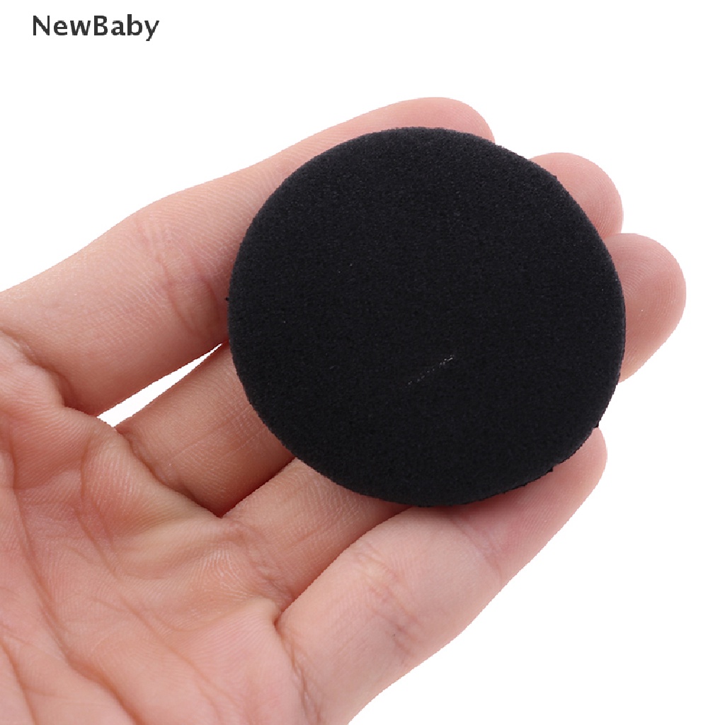 Newbaby 10pcs Bantalan Earpads Pengganti Bahan Busa Lembut Ukuran 5cm Untuk PC131 PX100