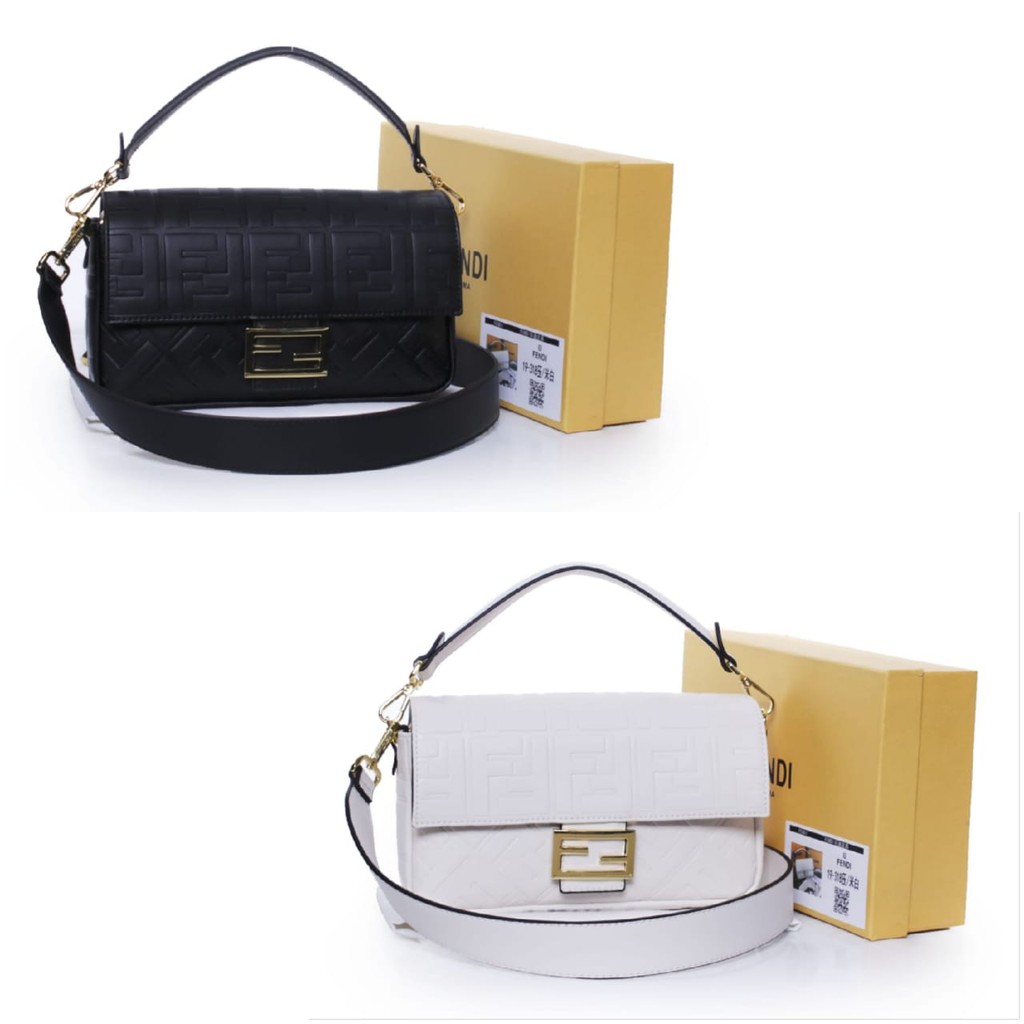 Fendi Baguette 19318 with Box / Semi Premium Authentic / Tas Wanita / Tas Cewek / Tas Import