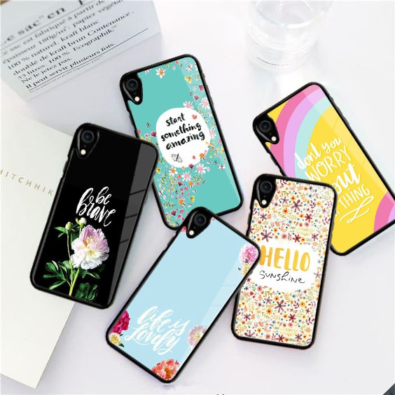 [P60] Fashion Case Flower 2D Printing For All Type