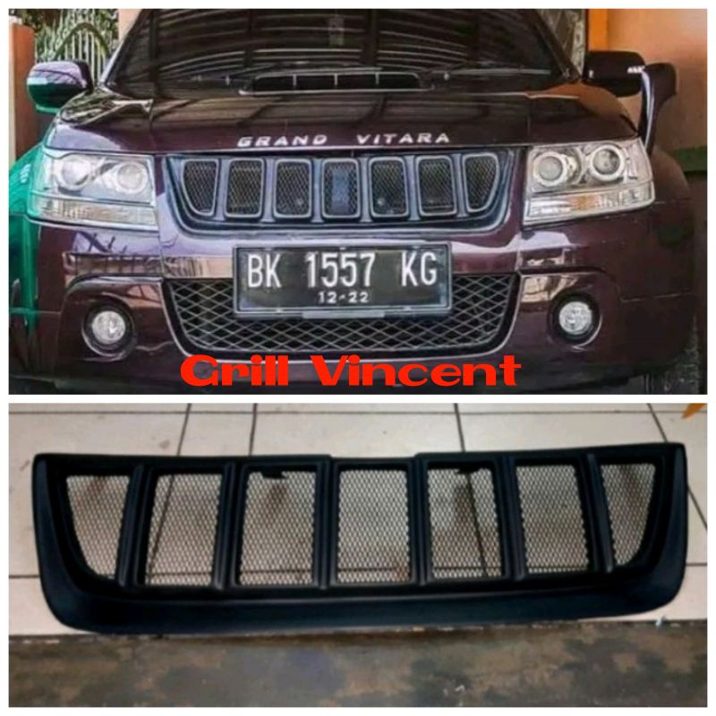 Gril Grand Vitara Custom Grill Grand Vitara Hummer