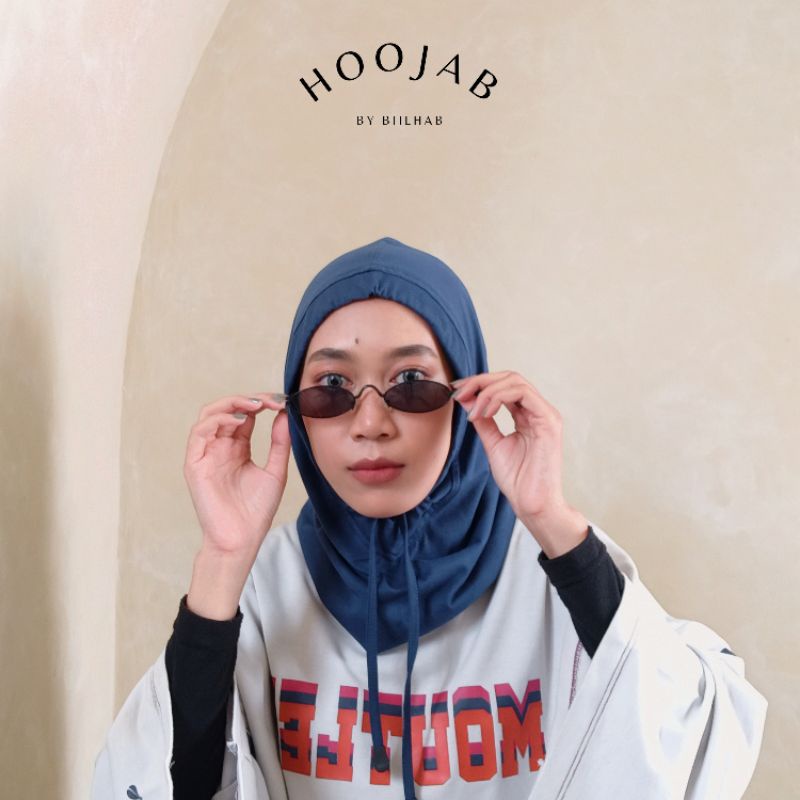 HOOJAB - HOODIE HIJAB - BALACLAVA - NAVY